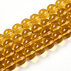 Transparent Glass Beads Strands GLAA-T032-T10mm-23-1
