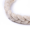 Adjustable Cotton Polyester Yarn Braided Slider Bracelets BJEW-P252-F03-2