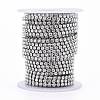 304 Stainless Steel Rhinestone Strass Chains STAS-T055-12P-A-3