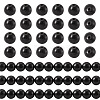 1 Strand Natural Shungite Beads Strands G-TA0003-34C-1