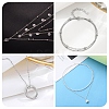 1M Rhodium Plated 925 Sterling Silver Curb Chains STER-BBC0007-95-6