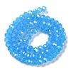Baking Electroplate Glass Beads Strands DGLA-A039-J6MM-B12-2