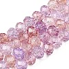 Transparent Glass Beads Strands GLAA-T023-6mm-A03-1