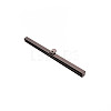 Alloy Purse Bag Wallet Straight Edging Strip FIND-WH0090-71B-3