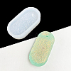 Imitation Embedded Rhinestone Rounded Rectangle Pendant Silicone Molds DIY-I090-13-1