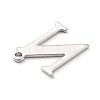 Tarnish Resistant 304 Stainless Steel Charms STAS-H112-N-P-3