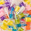 70Pcs 7 Colors Transparent Resin Pendants RESI-CJ0002-08-4