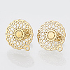 304 Stainless Steel Stud Earring Findings X-STAS-S079-32A-1