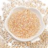 6/0 Inside Colours Fringe Glass Seed Beads SEED-A034-03H-2