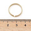 Adjustable Brass Finger Rings Components KK-K414-09G-3
