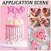 Valentine's Day Lip Handmade Polymer Clay Sprinkles Mix CLAY-SC0001-97A-5