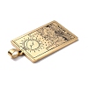 201 Stainless Steel Pendant STAS-B033-01G-18-3