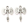 Tibetan Style Alloy Connector Charms FIND-G065-06AS-1