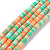 Handmade Polymer Clay Beads Strands CLAY-R089-3mm-013-1