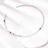 304 Stainless Cuff Choker Necklaces SA-CBA725A-22P-1