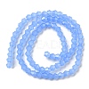 Imitation Jade Glass Beads Strands EGLA-A039-J4mm-D04-2