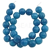 Natural White Jade Gemstone Bead Strands G-D610-8mm-2