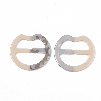 Acrylic Slide Buckles OACR-T020-033A-1