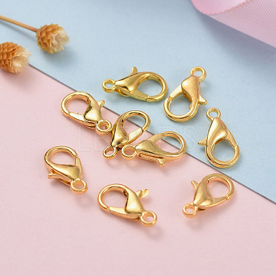 Zinc Alloy Lobster Claw Clasps E102-NFG-1