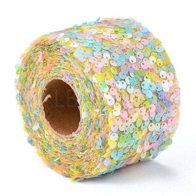 Polyester Elastic Sequin Ribbons OCOR-L045-A12-1