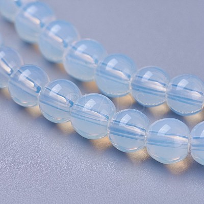 Opalite Round Beads Strands GLAA-A025-6mm-04-1