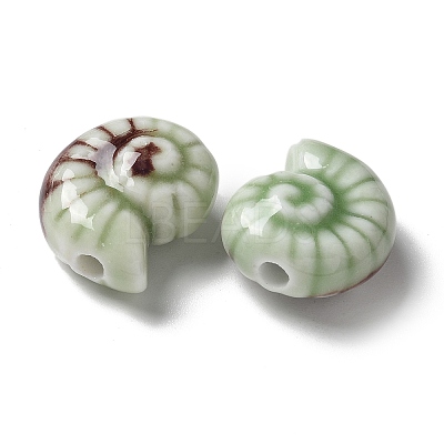 Handmade Porcelain Beads PORC-L080-F18-1