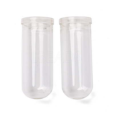 Glass Dome Cloche Cover AJEW-P043-L-1