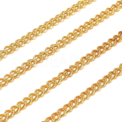 Iron Twisted Chains Curb Chains CHS007Y-01-G-NF-1