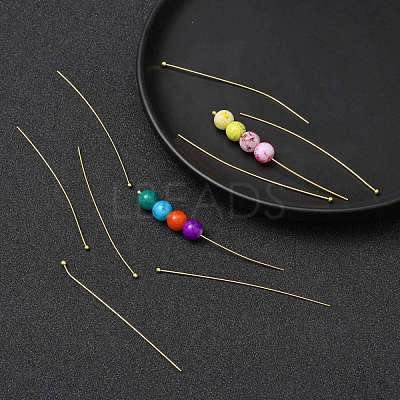 Brass Ball Head Pins RP0.7x70mm-G-1