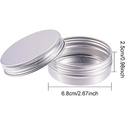 Round Aluminium Tin Cans CON-BC0005-18A-1
