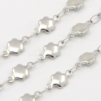 Tarnish Resistant 304 Stainless Steel Link Chains CHS-K001-41-1
