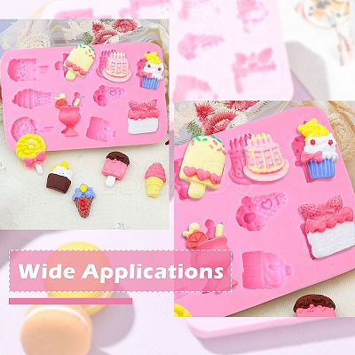 2Pcs Silicone Cake Molds for DIY ST-CJ0007-70-1