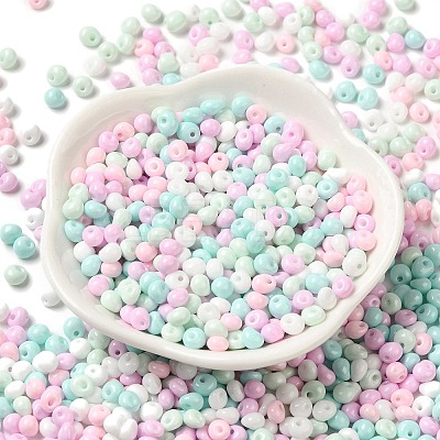 6/0 Opaque Baking Paint Glass Seed Beads X1-SEED-M012-02A-33-1