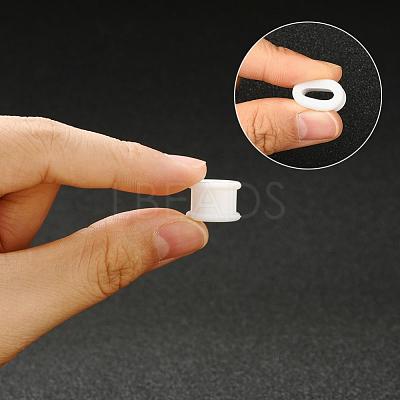 6Pcs 3 Colors Pulley Silicone Ear Gauges Flesh Tunnels Plugs FIND-YW0001-18D-1