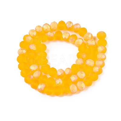 Transparent Glass Beads Strands LS-EGLA-A044-T8mm-MB05-1