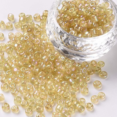 Round Glass Seed Beads SEED-A007-4mm-162-1