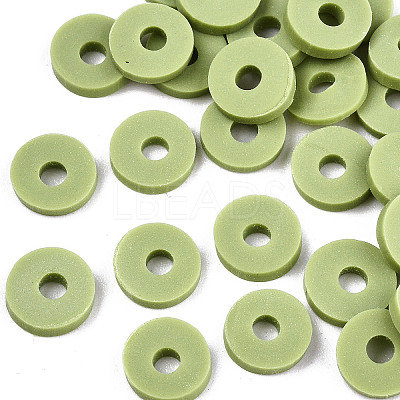 Handmade Polymer Clay Beads LS-CLAY-Q251-8.0mm-49-1