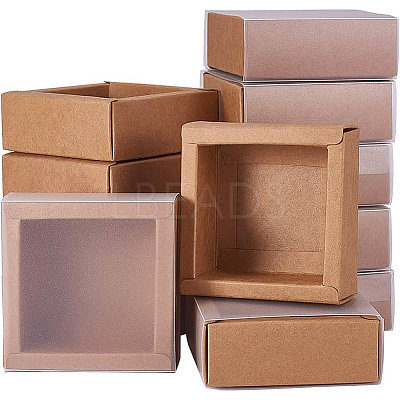 Kraft Paper Jewelry Boxes CON-WH0068-65A-1