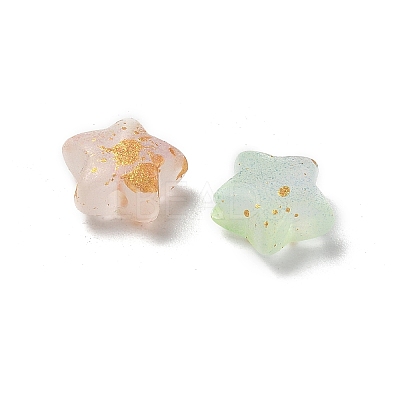 Gradient Color Transparent Acrylic Beads X1-OACR-M023-04A-1
