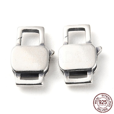 925 Thailand Sterling Silver Lobster Claw Clasps STER-D003-01A-P-1