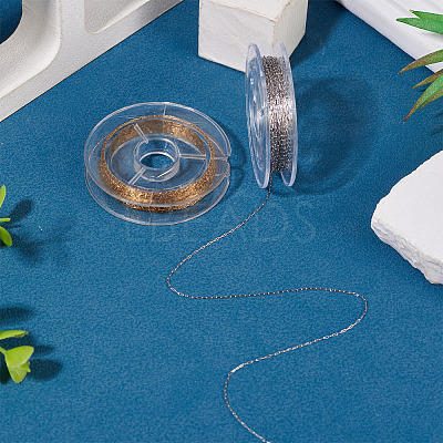 10M 2 Colors Ion Plating(IP) 304 Stainless Steel Chains CHS-TA0001-59-1