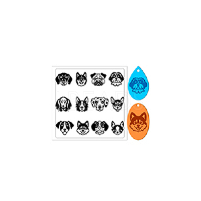 Silicone Clay Texture Mat AJEW-WH0447-036-1