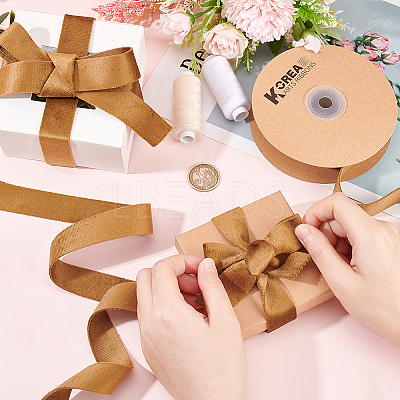 Double Side Velvet Ribbon SRIB-WH0011-058C-1