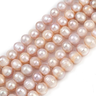 Natural Cultured Freshwater Pearl Beads Strands PEAR-I007-07J-11B-1