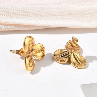 304 Stainless Steel Stud Earrings SA-CBA46AF-17G-1