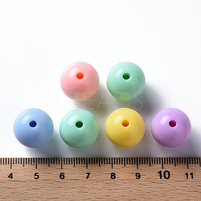 Opaque Acrylic Beads X-MACR-S370-C16mm-M1-1