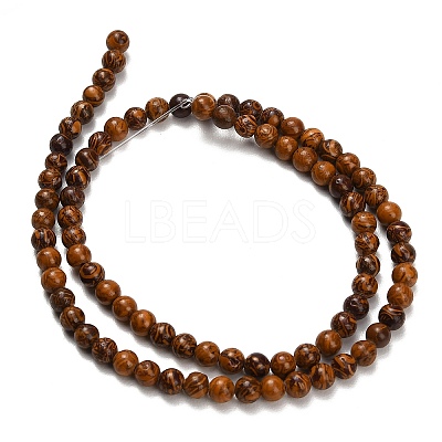 Natural Miriam Stone Beads Strands G-G0003-C05-4mm-1