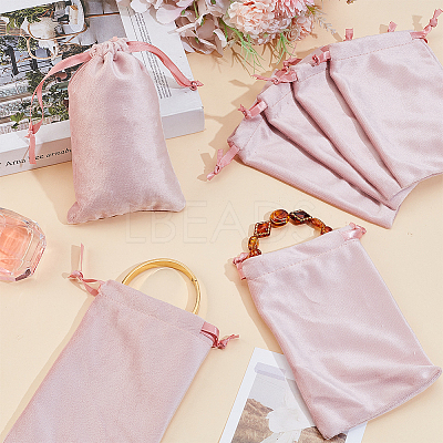 Velvet Jewelry Pouches Bags TP-WH0012-06B-1