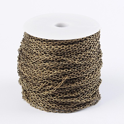 Iron Textured Cable Chains CH-0.9YHSZ-AB-1