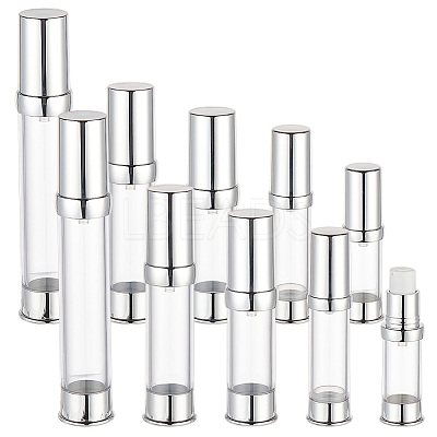 10Pcs 5 Styles Plastic Pump Bottles MRMJ-OC0003-79A-1